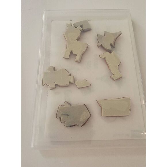 Stampin' Up! No Peeking Jolly Christmas Stamp Set - Picture 2 of 3